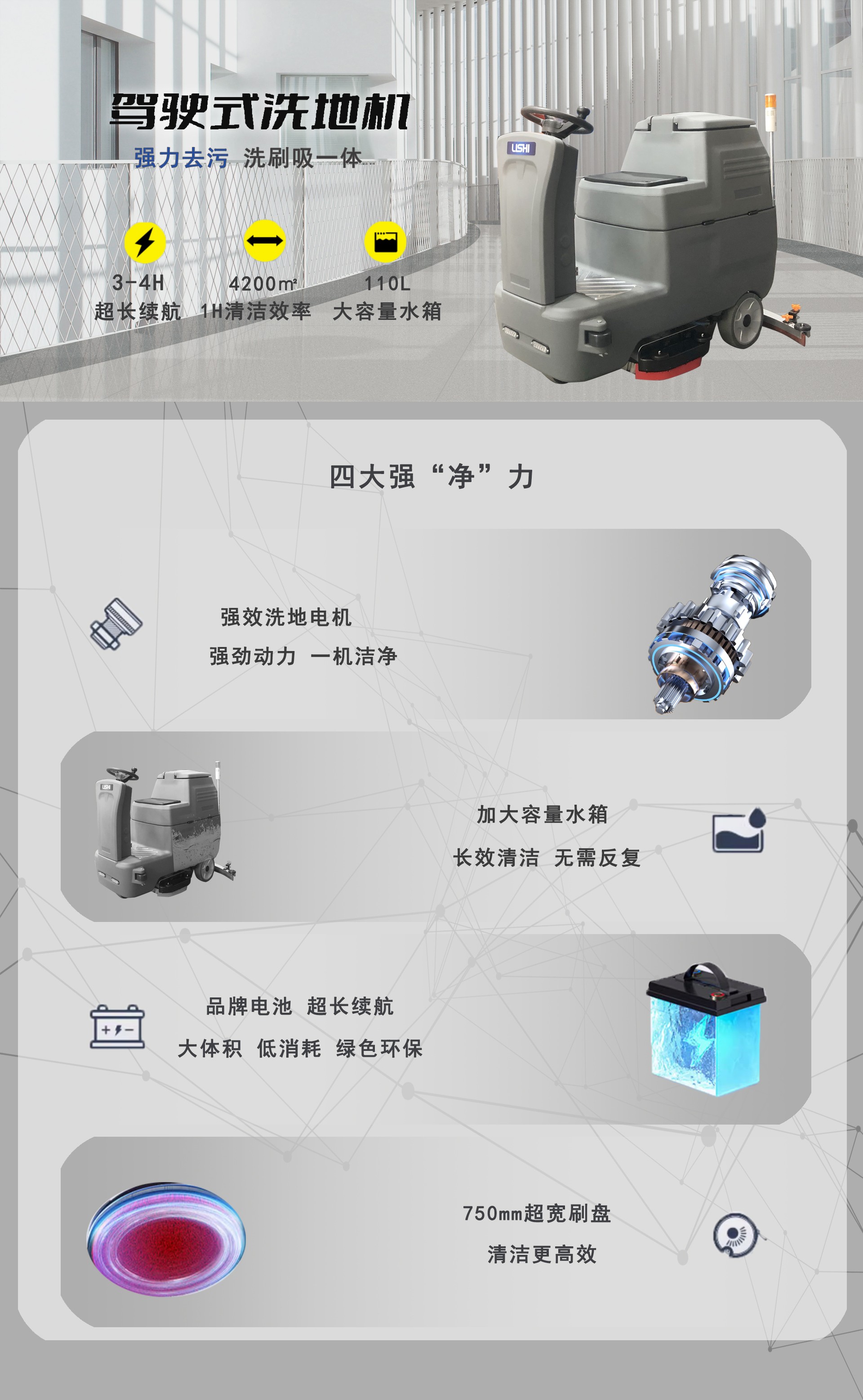 工廠駕駛洗地機,工業駕駛洗地機
